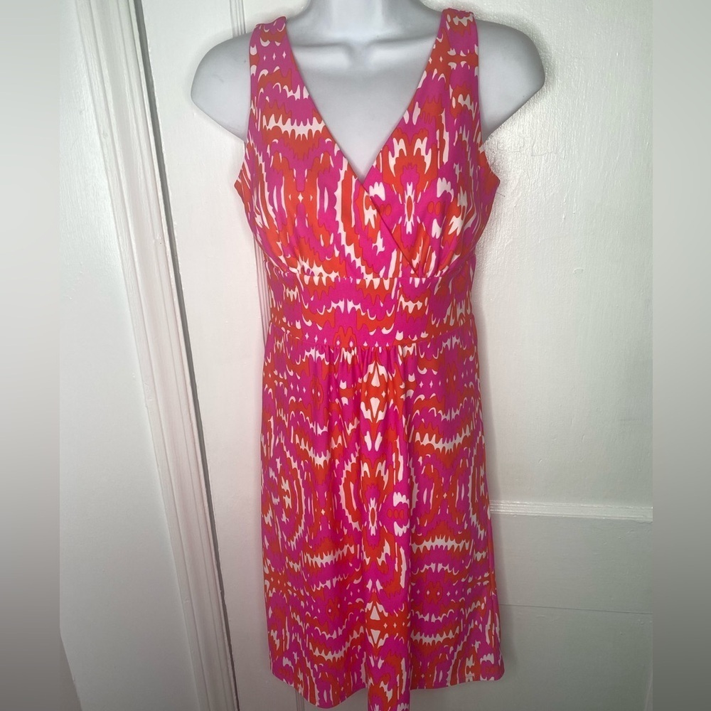 JUDE CONNALLY Vibrant Pink and Orange Women's Dress